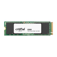 Crucial E100 PCIe Gen4 NVMe M.2 SSD 固態硬碟 高速讀寫 輕巧體積, 1TB