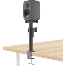 높이 조절 가능한 데스크톱 스피커 스탠드는 케이블 관리 기능이 있는 Genelec G28020D8320A 스탠드를 의미하며 클램프 온 스튜디오 모니터 최대 30Lbs까지 가능하여, Clamp-on Desk, 3_For Genelec