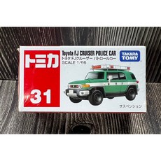 TOMICA 多美小汽車 NO31 豐田 FJ CRUISER 警車 山岳救助隊, 1個