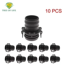 호환 1/2/5/10 에어 필터 흐름 흡입 호스 파이프 연결 포드 포커스 1.6 TDCi MK2 C-MAX OLVO C30 S40 II V5, 02 10PCS