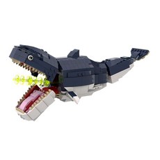 심해 해양 괴물 몬스터 시리즈 조립 호환 빌딩 블록, 심해괴물 585PCS, 심해괴물 585PCS, 1개