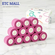 이티씨몰 자가점착 밴드 2.5cm 압박붕대 10+2 바이올렛, 1개