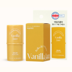 DAILY COMMA 固體香膏 Vanilla Jazz 香草爵士, 4.7g, 1個