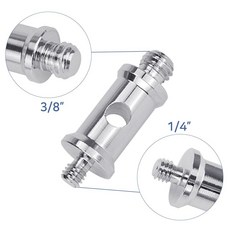 [Ella] 조명 나사 볼트 스피곳 어댑터 스트로보 LED 라이트, 상세페이지 참조, YG 쿠팡 본상품선택, 1개