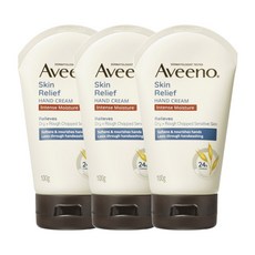 아비노 스킨 릴리프 핸드크림, 100g, 3개