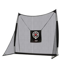 i-style 高爾夫方形練習網 揮桿切桿雙靶布2.5m打擊網 GF52015, 1套, 黑色