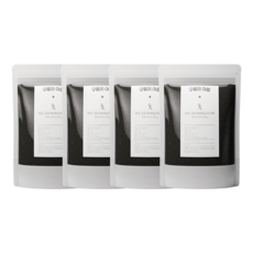 구월의아침 쪄서볶은 검은깨 흑임자가루 검정깨 분말 500g, 4개