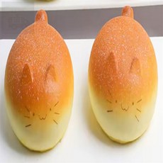 말랑 빵떡 고양이 스퀴시 말랑이