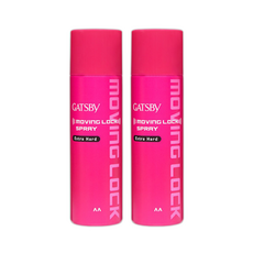 [1+1] 갸스비 헤어 스프레이 왁스 무빙락 헤어스프레이 엑스트라 하드 볼륨 머리고정스프레이 253ml, 1개