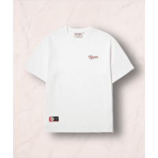 26시즌 엘지트윈스 V4 레트로 로고 반팔 티셔츠 오버핏