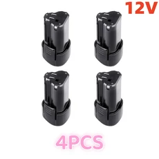 Worx WA3504 WA3505 WA3553 RK2515K2 무선 공구 전원 배터리 용 12V 3000mAh RW9300 WA3503 교체 용 리튬, 04 4PCS