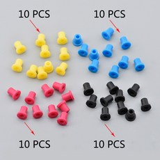 CISS DIY 액세서리 카트리지 씰링 스토퍼 고무 플러그 실리콘 마개 잉크 시스용, 40PCS, 40PCS