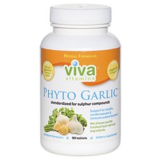 viva vitamins 植物大蒜萃取錠, 1個, 90 件