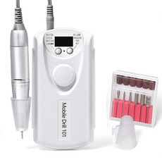 美甲打磨機電動卸甲機磨甲器指甲打磨機甲面拋光卸甲工具, 1個, 打磨機白色USB款:如圖