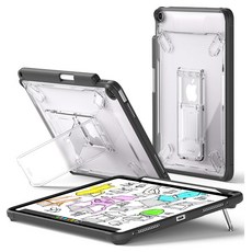 Rearth Ringke 抗震支架保護殼 (適用Apple iPad Air 11吋 2024/2025), 透明背板
