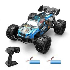 RC 파워 모터 2.4G 2WD 드리프트 자동차 빅 사이즈 트럭 독립 충격 흡수기 충돌 방지 성인 장난감 선물 20 KM/H, 8)Blue-2B, 1개