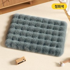 애견하우스 방수 세탁 사계절 실내외 반폐쇄형 겨울용, 1개, 잉크그레이