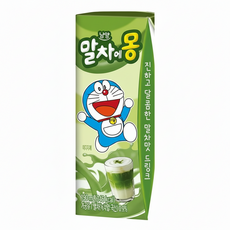 남양유업 말차에몽 우유, 190ml, 48개