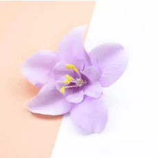10 20 30PCS 실크 데이지 인공 머리 웨딩 꽃병 액세서리 DIY 선물 장식 가짜 포크