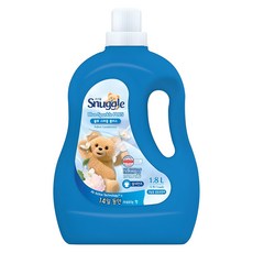 Snuggle 熊寶貝 Blue Sparkle Plus高濃縮衣物香氛柔軟精補充包, 1.8L, 1瓶