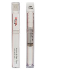 제일 BMW 전용 순정형 컬러 붓펜 페인트 + 투명 붓펜 페인트 세트, 300알파인화이트6, 1세트