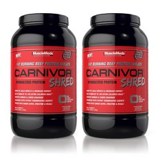 MuscleMeds 水解蛋白粉 無糖巧克力味, 2個, 1036克