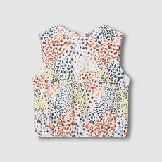 JAJU 여 셔링 민소매 블라우스 J115203114002 650292