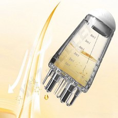 영양제 앰플도포기 탈모약브러쉬 에센스 두피주사기 용기 두피마사지기, 1개