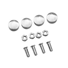 볼트 번호판봉인 자동차번호판나사 넘버 차량 차 캡 새로운 교체 너트 승용차, 단일, 1세트