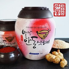 빨간 안동식혜 4kg(단지포장), 1개, 4kg