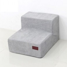 애견계단 강아지 스웰 계단 2단 그레이 애견 침대 소파 스텝 1P, 본상품, 1