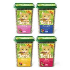 캣템 고양이 스피루리나 덴탈 간식 메가박스, 1.오션피쉬, 500g, 1개