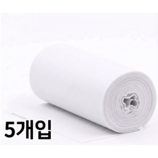 발산코퍼레이션 PVC 보온매직테이프 배관마감 단열제 배관 보온 보냉 마감용 백색, 5개