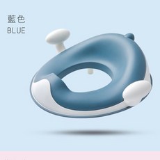 babyhood小怪獸座便圈(2色可選)/1歲以上/藍色紫紅色/PU材質坐墊，軟硬適中, 藍色