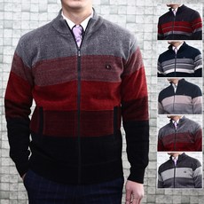 [샤인힐즈] 겨울 VIP 프리미엄 남성 니트 기모 집업 가디건 VIP3249