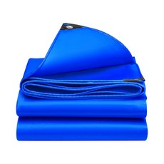 두꺼운 다용도 방수포 천막 그라운드시트 자외선 UV차단 방수천 캠핑용 양면코팅 아웃도어 천막 커버 PE 이중코팅그라운드시트 차일 덮개 방진캔버스, 파란색