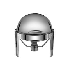 餐爐 全翻式長形餐爐 長形餐爐 圓形餐爐 加熱保溫自助餐爐, 全翻圓形餐爐(單格)