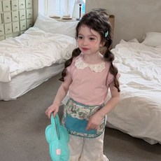 아이아이KC 민트빈티지에이프런<br><민트><br>*90~130*