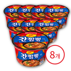 삼양 간짬뽕 큰컵 8입, 8개