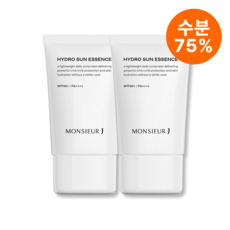 무슈제이 선크림 하이드로 선에센스 50ml 4개 556842, 2개