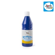 물에닦이는 물감 유아 페인트 파랑색 0.5L 아동미술재료 유치원학습놀이