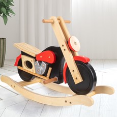 木製嬰兒兒童玩具, 1個, 摩托車搖馬:如圖所示