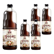 샘표 장아찌 간장, 1.7L, 5개
