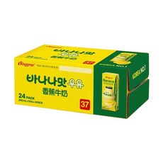 Binggrae 韓國香蕉牛奶 保久調味乳 200毫升 24罐 好市多, 1個, 24罐,香蕉牛奶