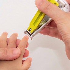 GREEN BELL 兒童安全指甲剪 嬰兒指甲剪 不銹鋼製 日本製造, 1個