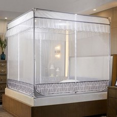 Jon 사각 침대 모기장 편안한잠 180x200cm 방충망 OC_0330TG