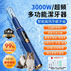 3000W/超頻 多功能潔牙器 智能識別牙齦牙齒 五檔變頻模式, 藍色, 1個