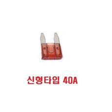 대성부품 차량용 휴즈 퓨즈 40A 50A DIY 트럭 24V 대용량 고용량 대형트럭 자동차 개조용 버스 선박 중장비 다이 구형트럭 트랙터 농기계 승용차 신형 최신형 미니 A40, 1개