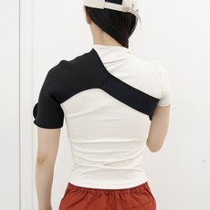 의사책 CB-M654 어깨보호대 1등급 신고 의료기기, 1개, 블랙