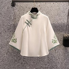 大碼民國風學生服連衣裙：寬鬆舒適，復古中國風，胖女孩也能穿的漢元素改良唐裝